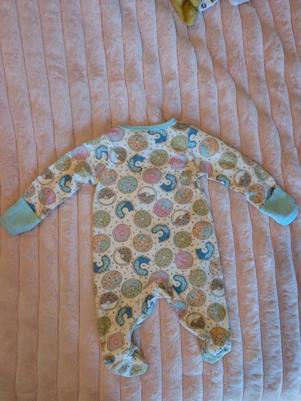 6 Piece Newborn Baby Girl Bodysuit Lot Mixed Brands